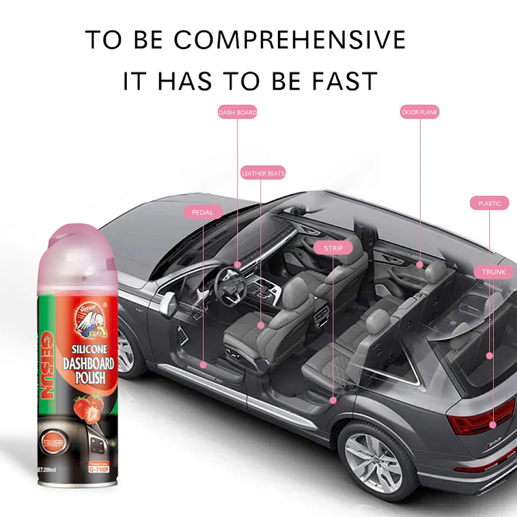 silicone dashboard polish