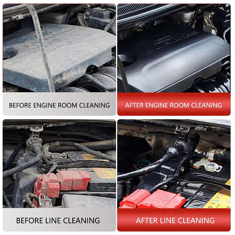 Getsun engine surface cleans & protects