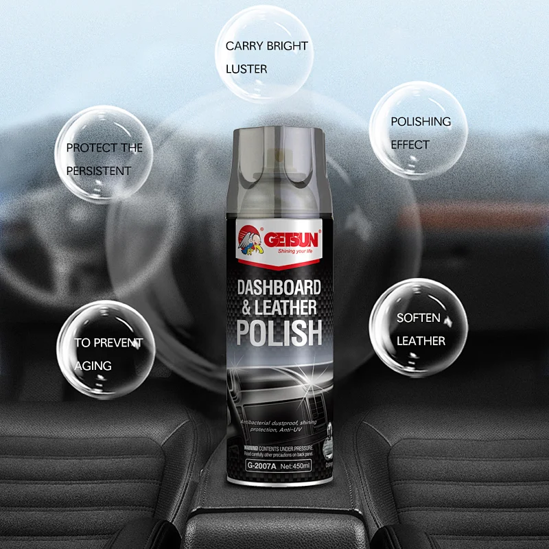 GETSUN-Shining Spay  Dashboard Protector Polish car Wax