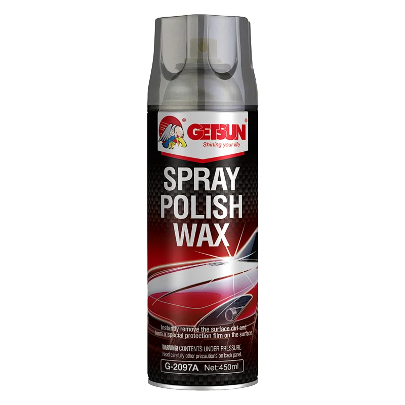 Getsun Brand Factory Spray Polish Wax Shining Car Wax Spray
