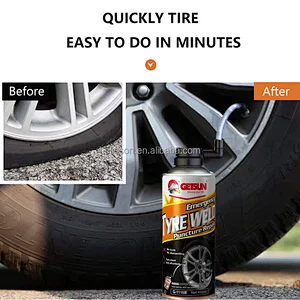 Getsun Tyre Sealing and Inflating Fix Emergent Solution Tire Crack Repairing