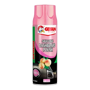 Getsun Car Care Peach Flower Flavor Cleaning Polish Silicone Spray Car Dashboard