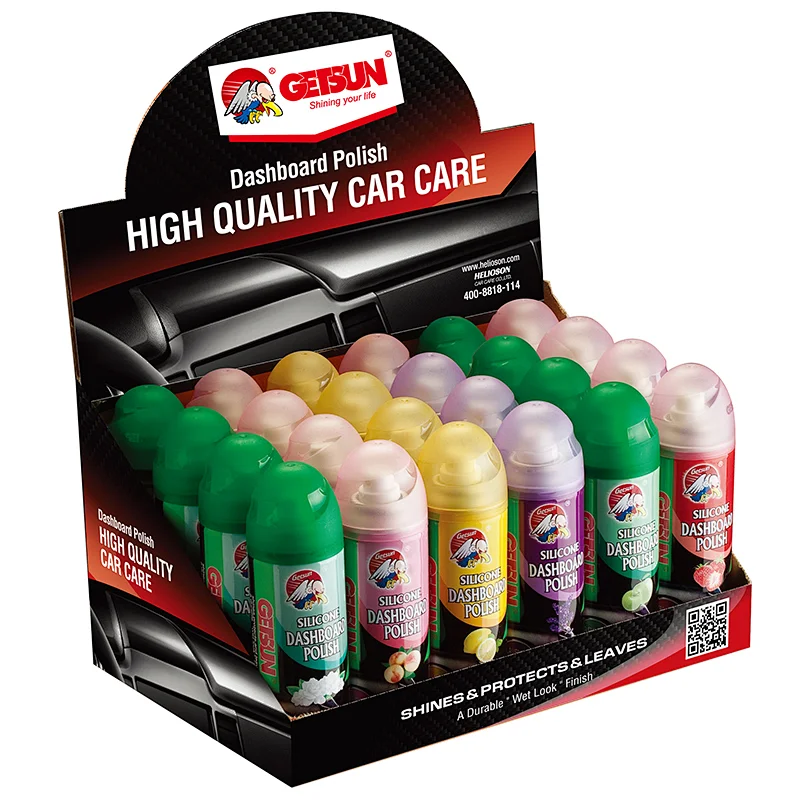 Getsun Car Care Auto Interior Spray Furniture Leather Dashboard Polish Wax