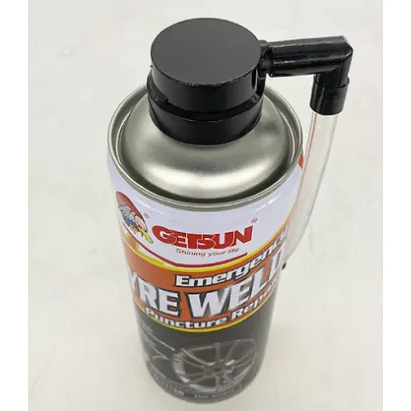 Getsun Tyre Sealing and Inflating Fix Emergent Solution Tire Crack Repairing