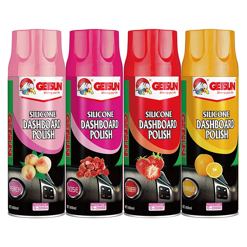 Getsun Car Care Glossy Shining Silicone Dashboard Polish spray