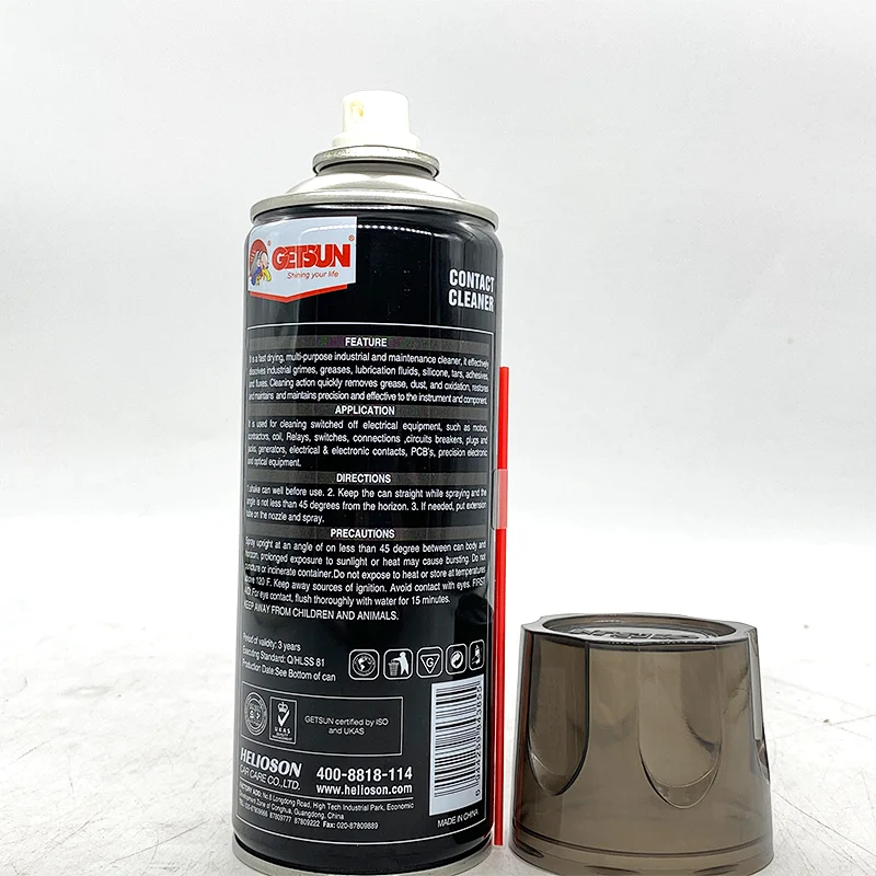 Getsun Electronic contact cleaner spray cleaning agent for electrical contacts 450ML