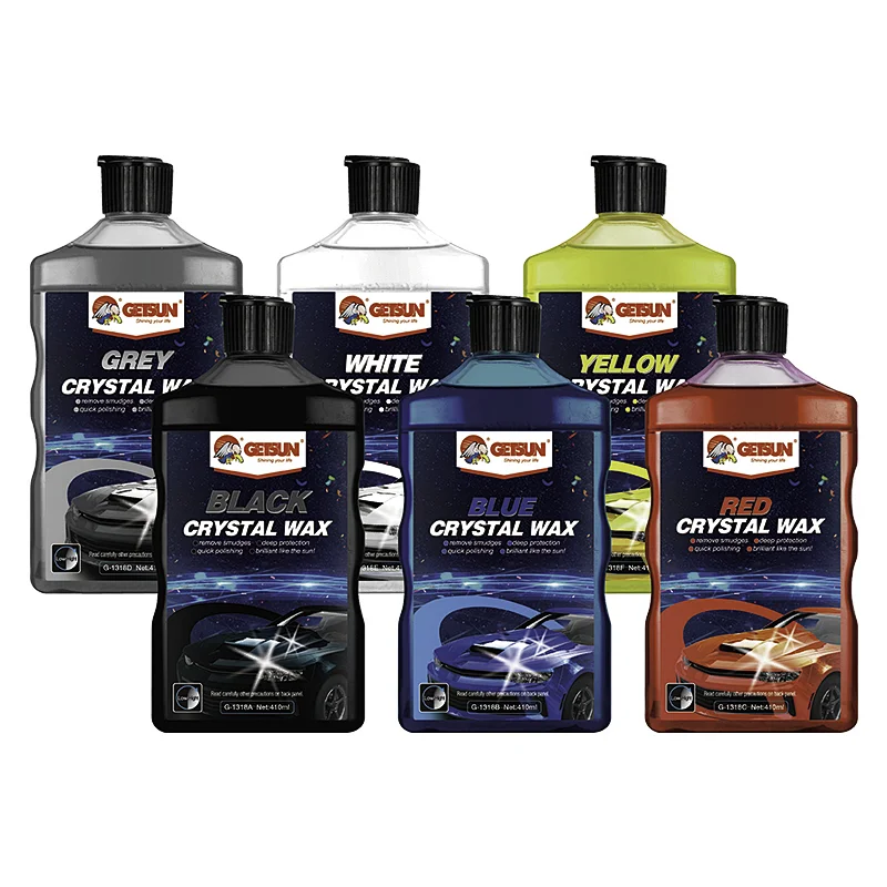 GETSUN CAR LIQUID WAX SOFT CAR SHINNING CRYSTAL WAX CAR POLISH WAX CARNAUBA