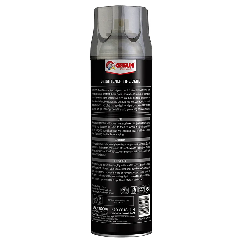 Getsun Car Cleaner Tire Clean and Polish Tire Care