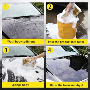 Factory Supply Super Cleaner Car Shampoo for Car Wash Care Big Volume