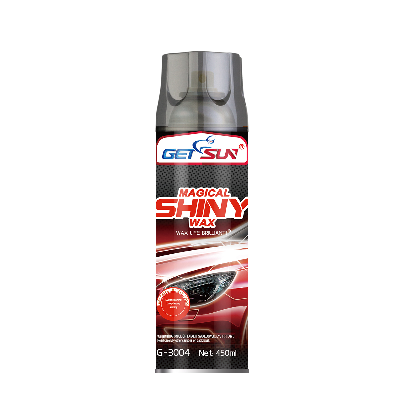 Getsun Super Cleaning Car Polish Spray Magical Shiny WaxCar Wax