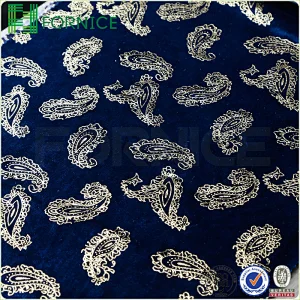 Warp knitted poly velour printed upholstery sofa fabric