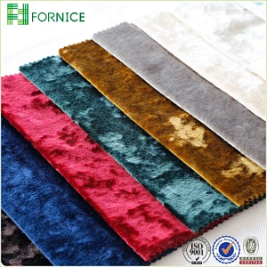 Ice flower italian velvet upholstery sofa fabric