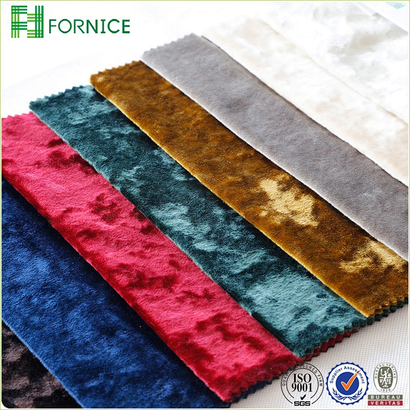 Ice flower italian velvet upholstery sofa fabric