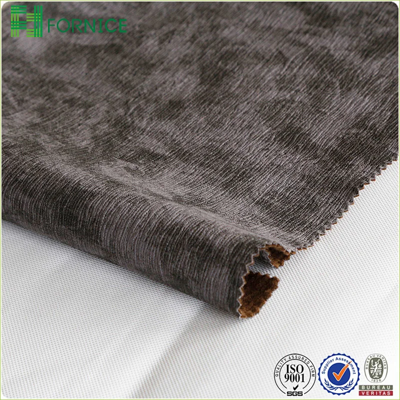imitation cotton velvet bronzing coating upholstery sofa fabric