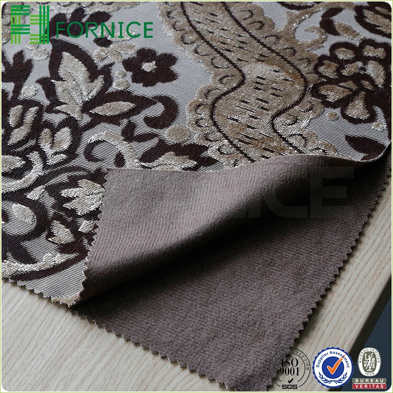 Weft knitted jacquard furniture sofa fabric