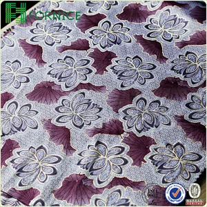 Warp knitted poly velour printed upholstery sofa fabric
