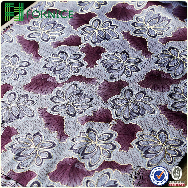 Warp knitted poly velour printed upholstery sofa fabric