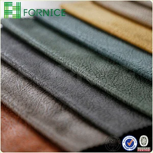 Suede bronzing upholstery sofa fabric