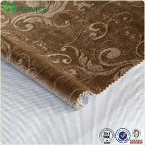 Jaguar flat twill velvet embossed furniture sofa fabric
