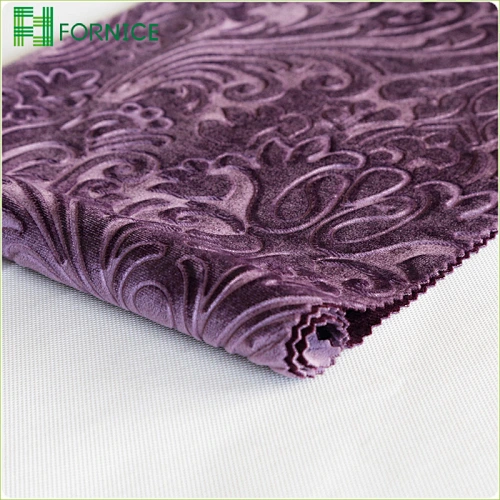 Italian velvet plain dyed upholstery sofa fabric