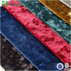 Ice flower italian velvet upholstery sofa fabric