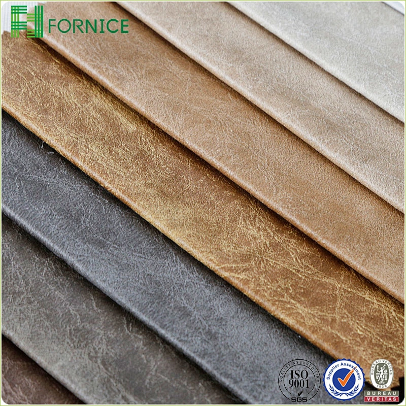 Suede printed bronzing upholstery sofa fabric