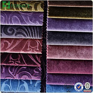 Italian velvet plain dyed upholstery sofa fabric