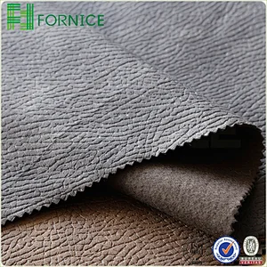 imitation cotton velvet printed embossed coating upholstery sofa fabric