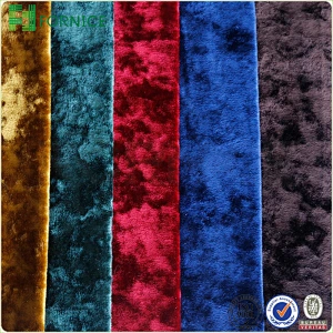 Ice flower italian velvet upholstery sofa fabric