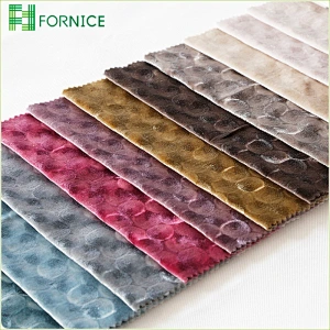 Italian velvet grinding ring upholstery sofa fabric