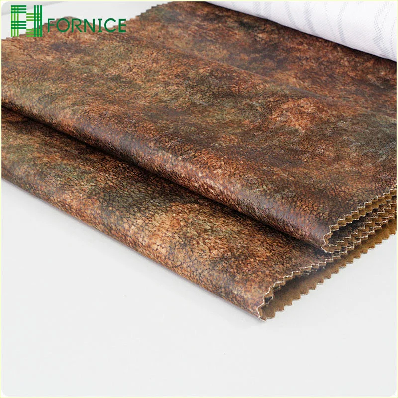 Imitation cotton velvet embossed bronzing upholstery sofa fabric
