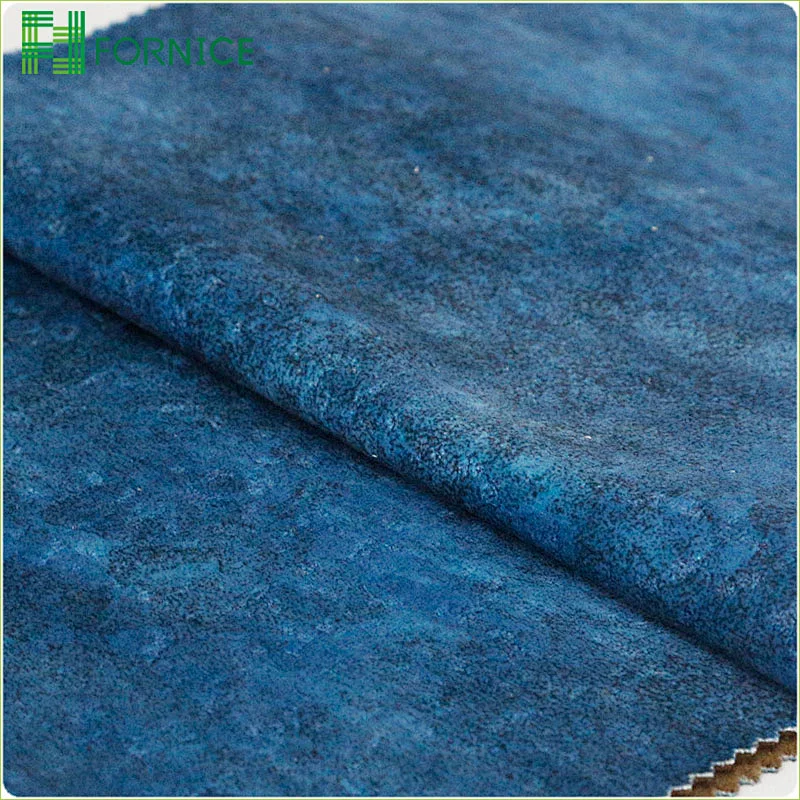 2020 new designs 100% polyester warp knitted holland velvet printed embossed upholstery sofa fabric