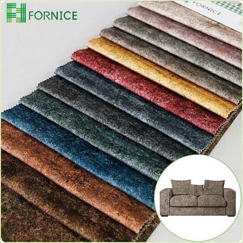 High-quality 100% polyester warp knitted holland velvet printed embossed upholstery sofa fabric