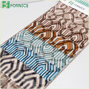 High-quality 100% polyester weft knitted jacquard upholstery sofa fabric
