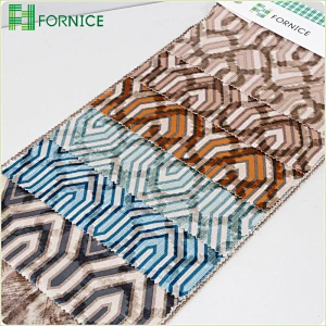 High-quality 100% polyester weft knitted jacquard upholstery sofa fabric
