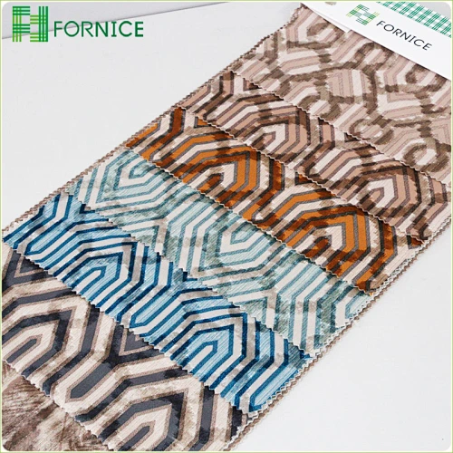 High-quality 100% polyester weft knitted jacquard upholstery sofa fabric
