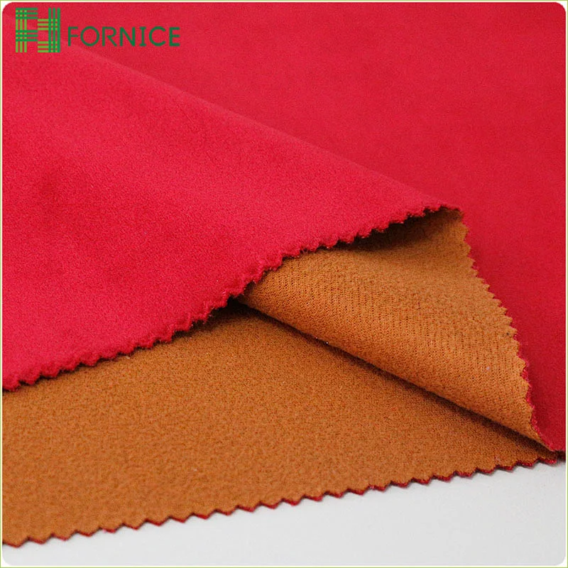 High-quality 100% polyester 84 colors warp knitted holland velvet dyed plain upholstery sofa fabric