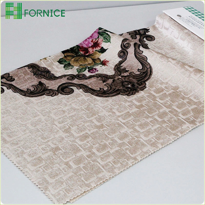 High-quality 100% polyester weft knitted jacquard upholstery sofa fabric