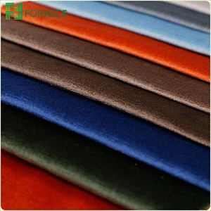 High-quality 100% polyester warp knitted holland velvet printed embossed upholstery sofa fabric