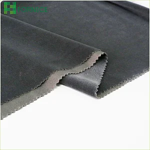 High-quality 100% polyester warp knitted matte velvet dyed plain upholstery sofa fabric