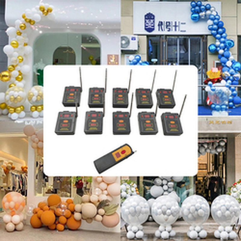 Decoration For Wedding Event, Happiness 10 cue Balloon Bursting System