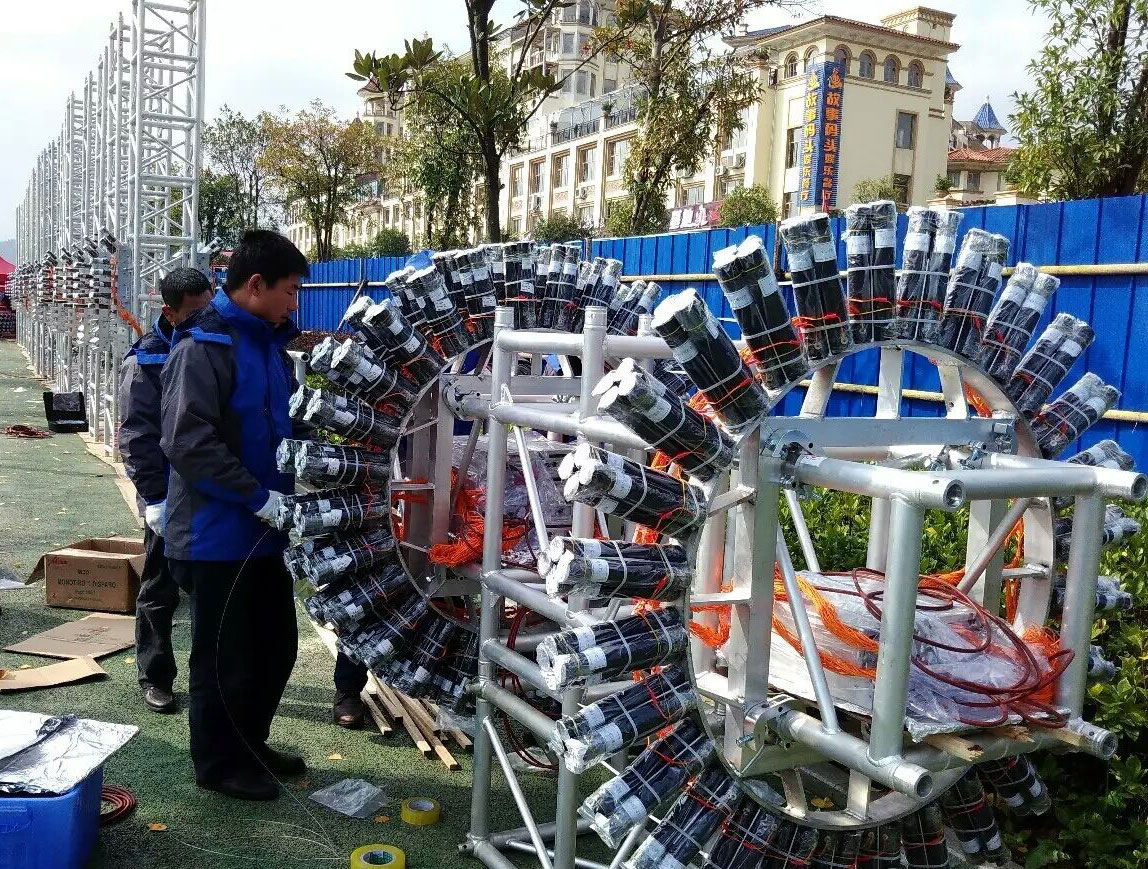 Fireworks Single Shot Aluminum Racks , - LIUYANG HAPPINESS FIRING ...