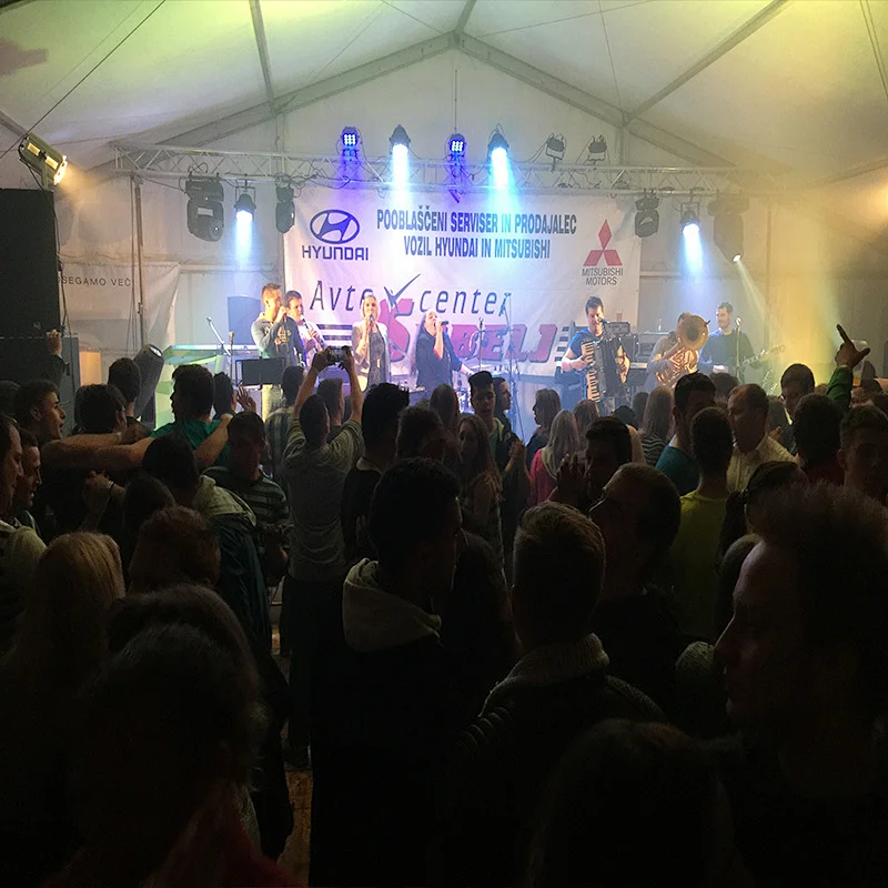 Attractive Inflatable Outdoor event tent, customized printing party air tight tent