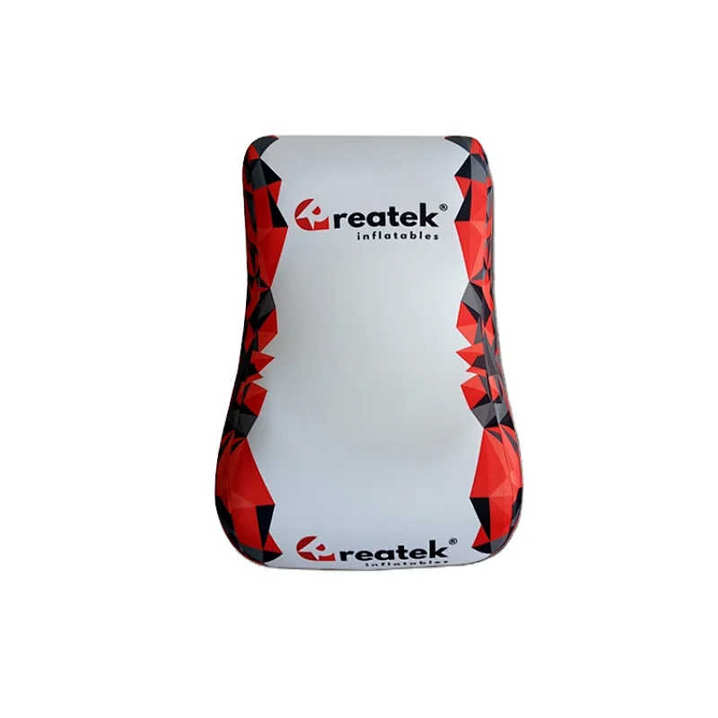Blow Up Chair for Trade Shows with Fully Customized Printed Cover