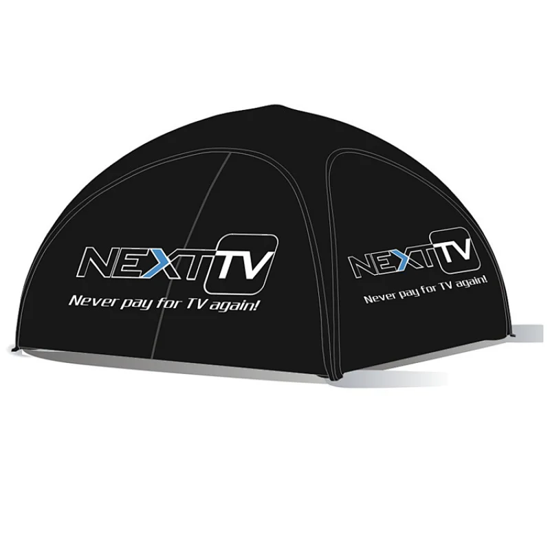 Custom 6x6m cheap printed Inflatable canopy marquee tent for commercial promotion