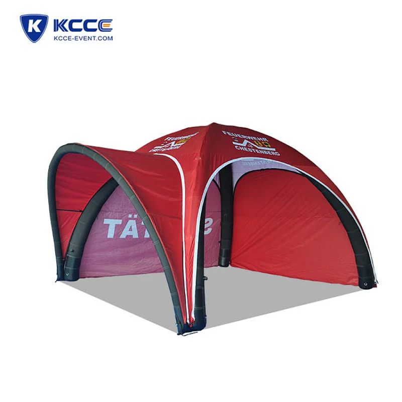 Pop up Inflatable Tent With Sun Shade and Sidewall family tent