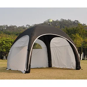 Easy pop up beach gazebo tent with side walls, inflatable party tent