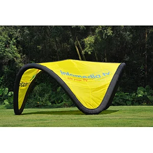 Inflatable big tent for outdoor activities