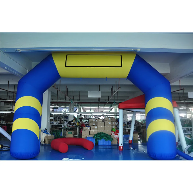 Promotional price sport oxford fabric inflatable arch