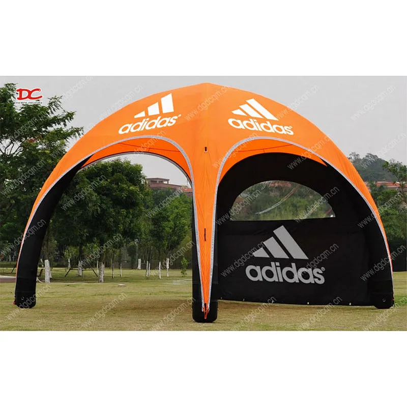 Advertising inflatable promotion tent, branded air tight outdoor canopy tent